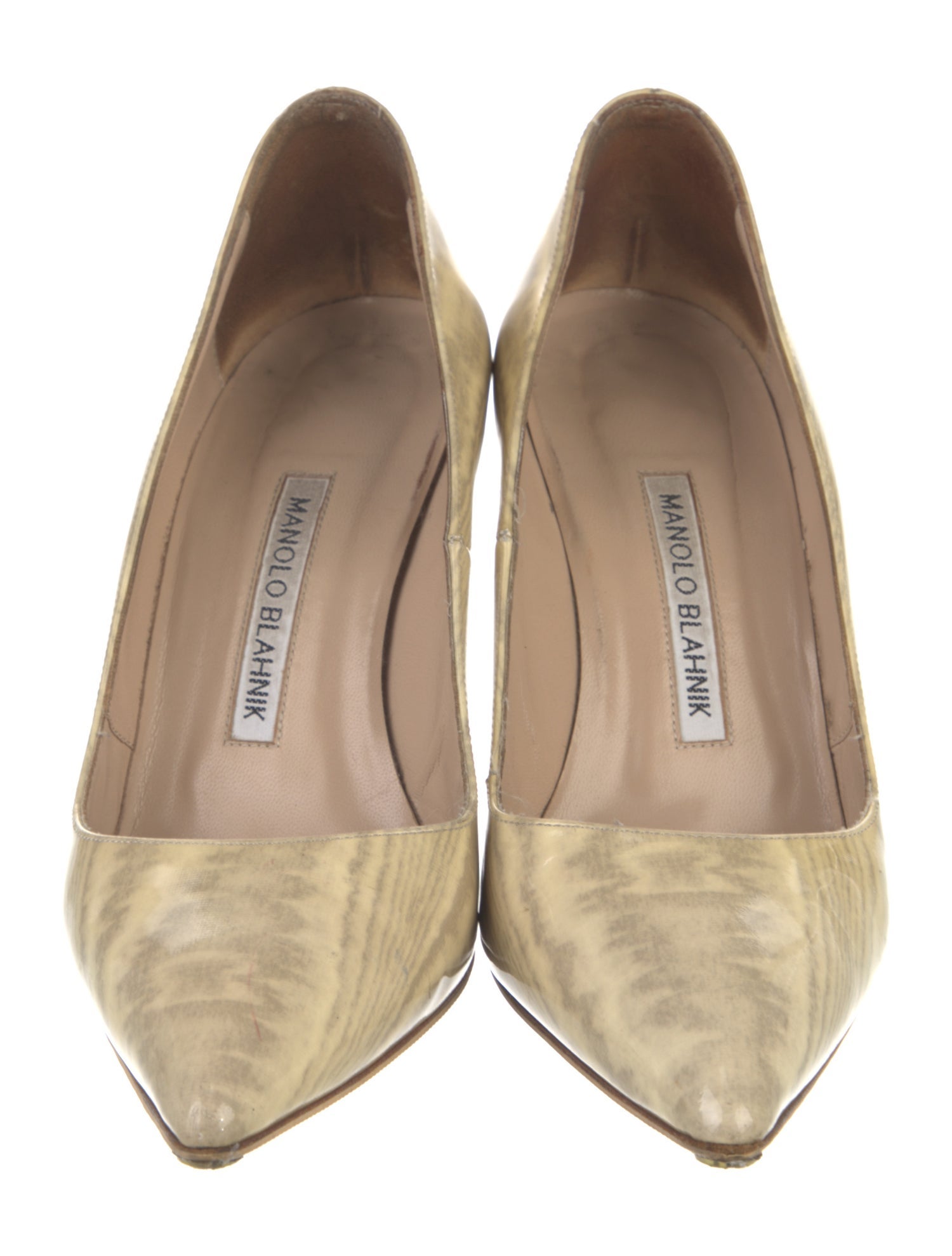 Manolo Blahnik Patent Leather Pumps